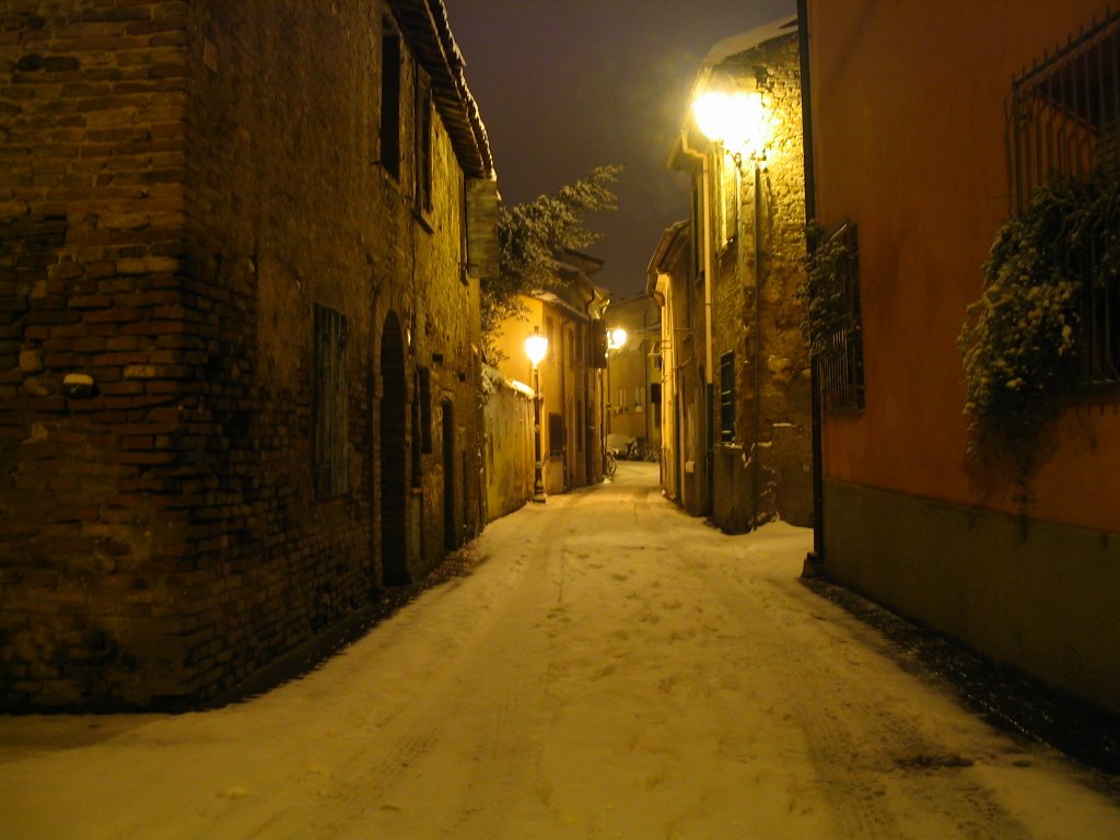 Il borgo sotto la neve, Rimini, Римини