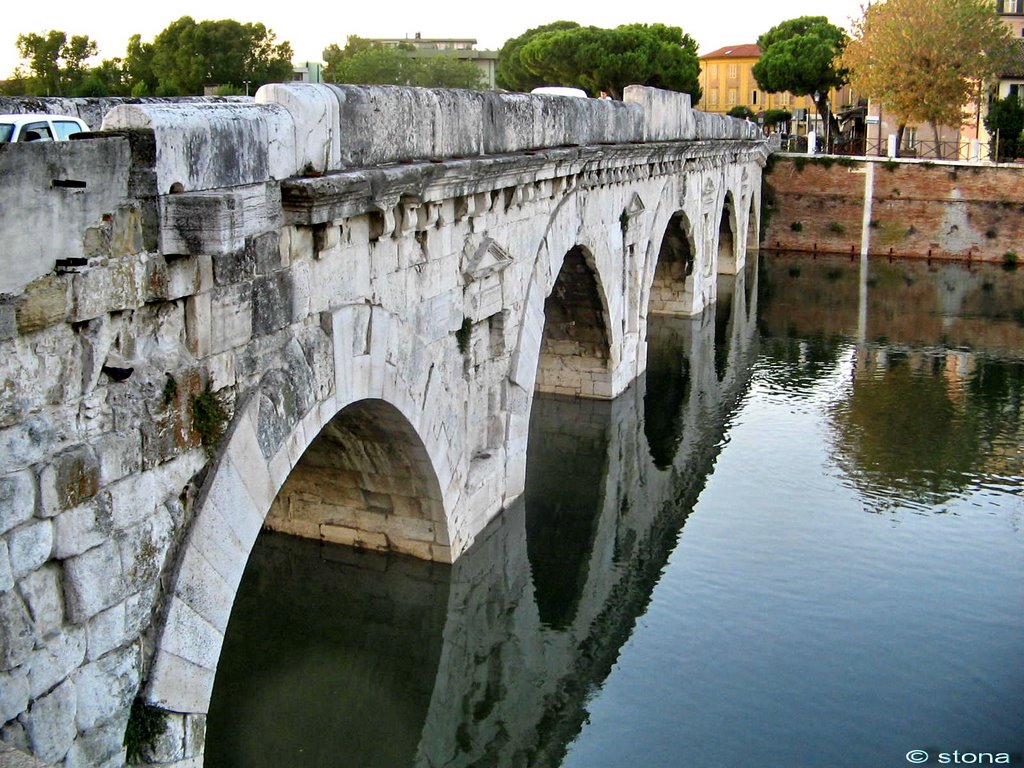 Ponte Tiberio. Rimini, Римини