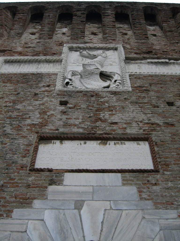 Rimini - Particolare del Castel Sismondo o Rocca Malatestiana - 1437 -, Римини