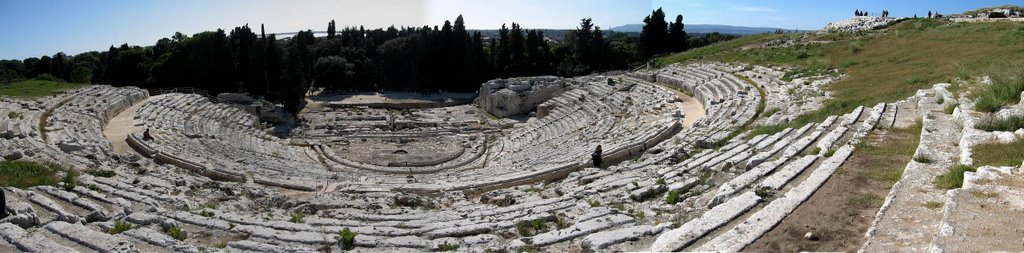 Greek Theater Siracusa - Panorama, Сиракуза