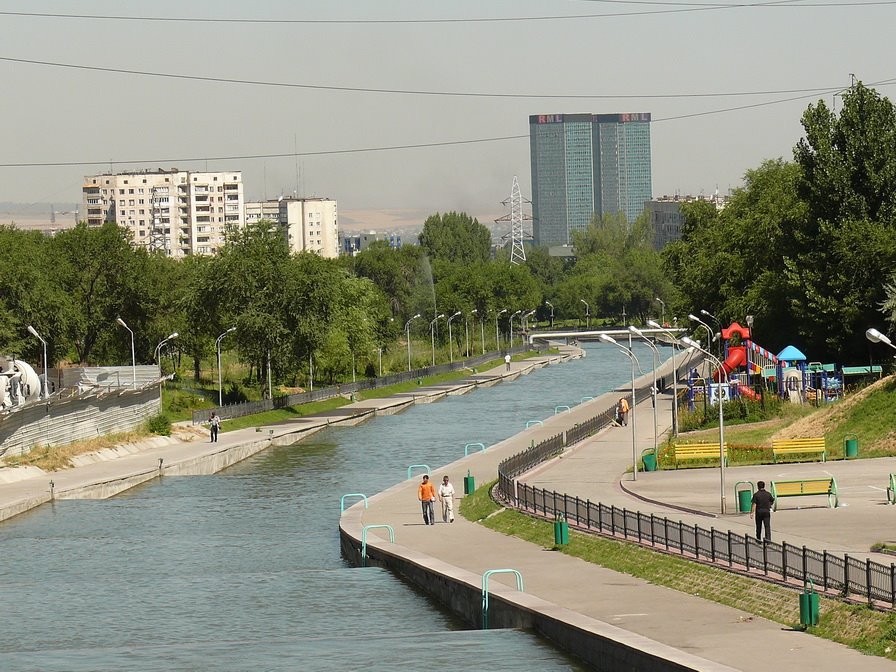 Reka Esentai, Алма-Ата