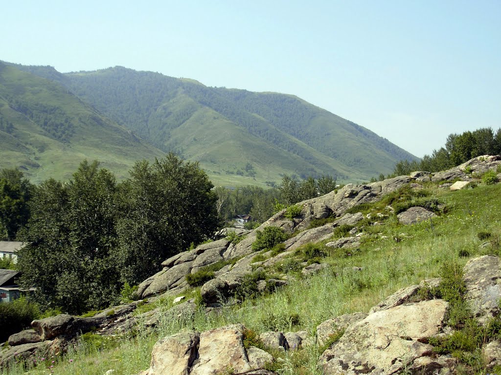 Асубулак вид на гору "телевышка", Асубулак