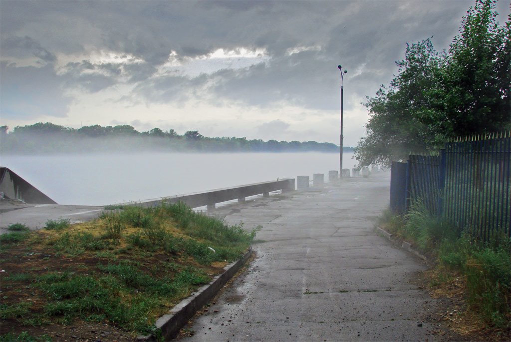 туман на иртыше (HDR), Белогорский