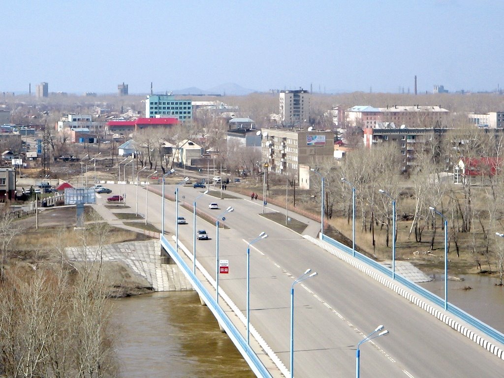 Мост [Усть-Каменогорск, мост через Ульбу, Мызы-НКО], Белогорский