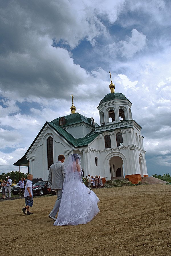 церковь, венчание (wedding, schurch), Верхнеберезовский