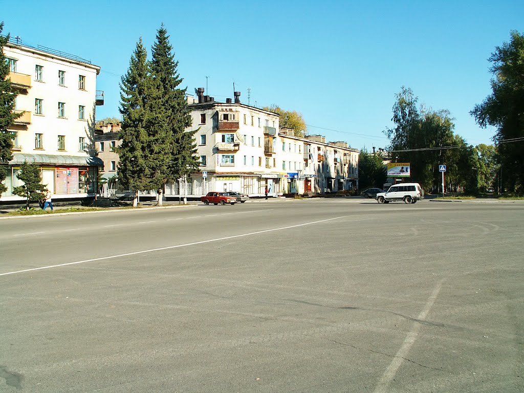 Площадь в месте пересечения Ленина и Советской, Зыряновск