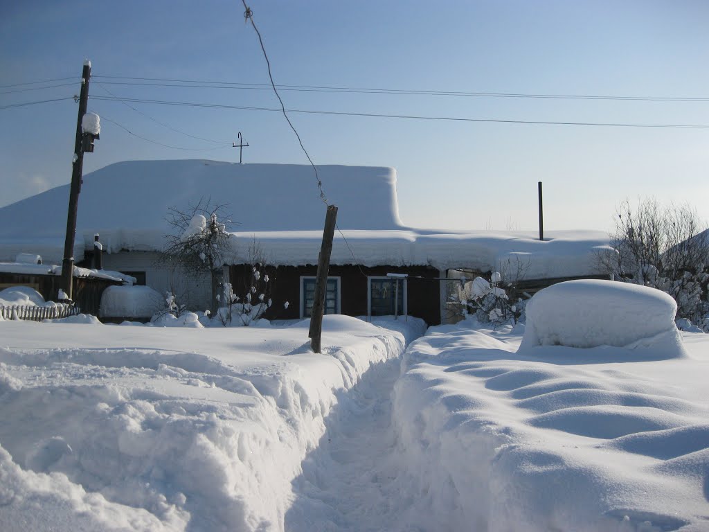 Зима, Зыряновск