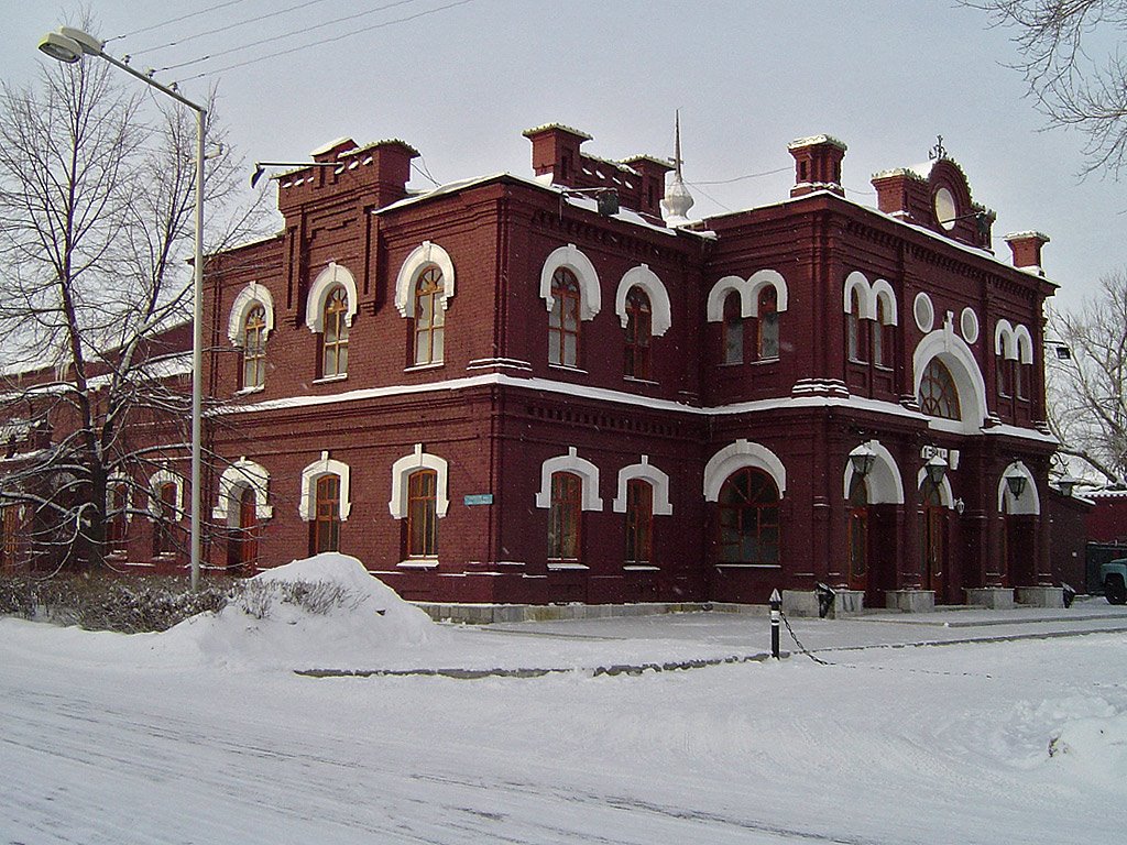 dramatic theatre (history town centre), Усть-Каменогорск