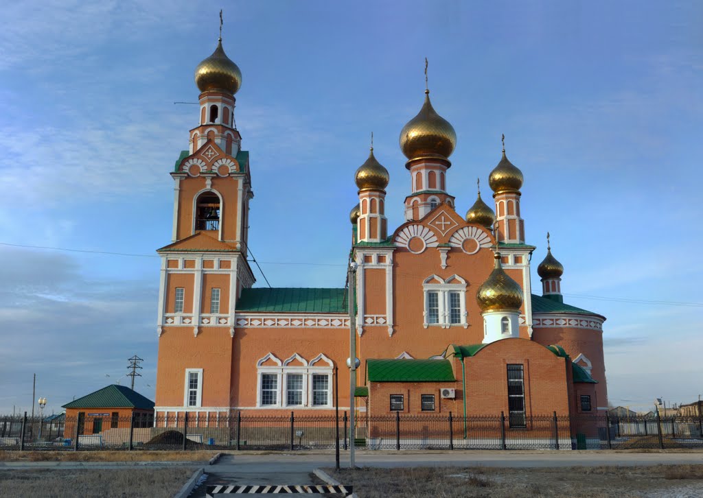 Ortodox Church in Atyrau, Атырау(Гурьев)