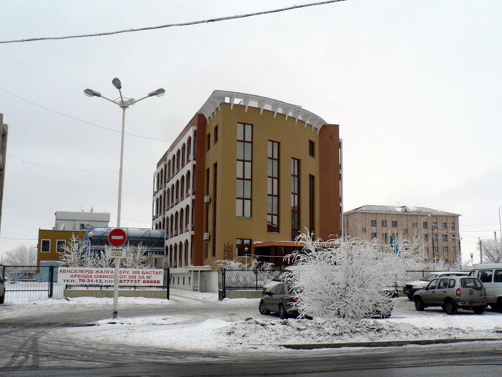 One of new offices on the left bank, Атырау(Гурьев)
