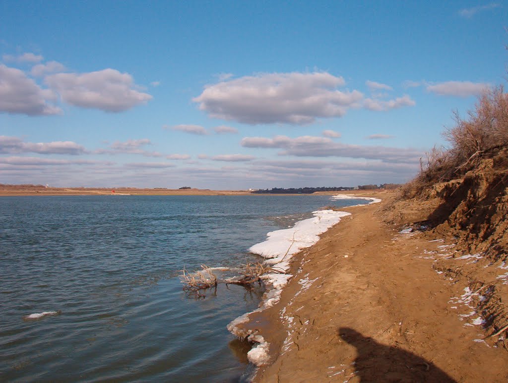 Урал зимой. Ural river in winter, Индерборский