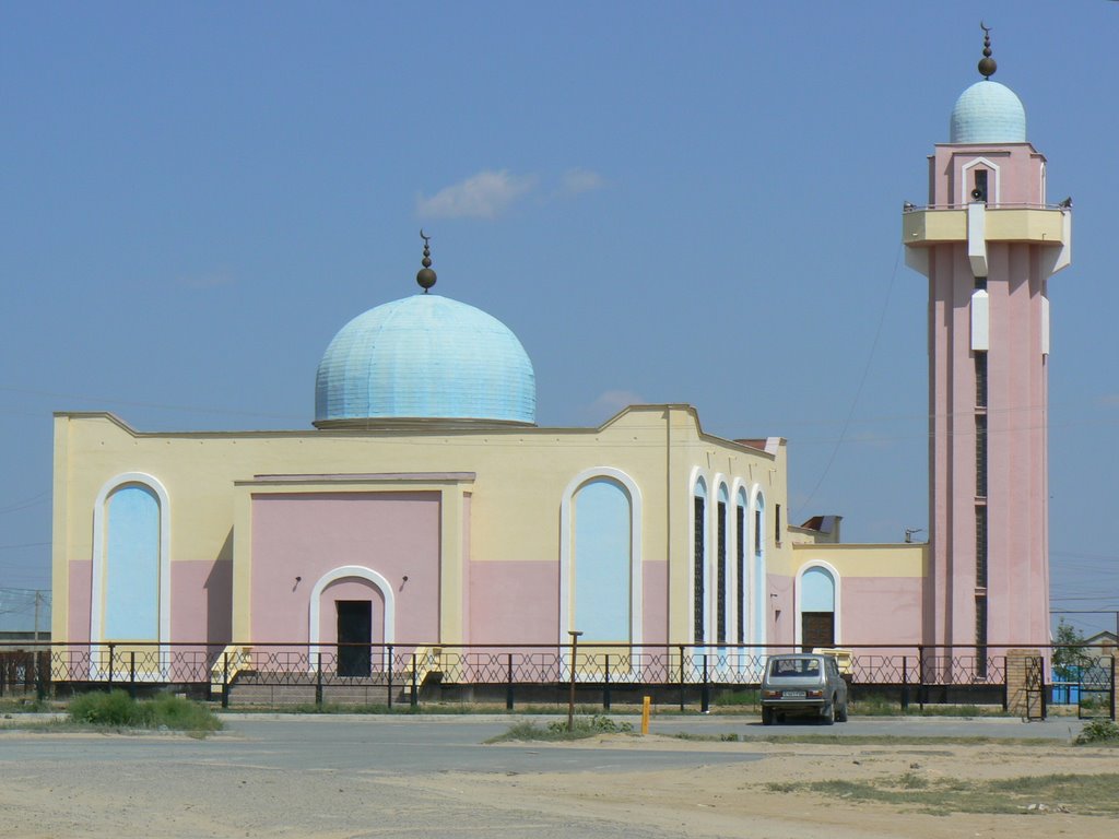 Kulsary. Mosque., Кульсары