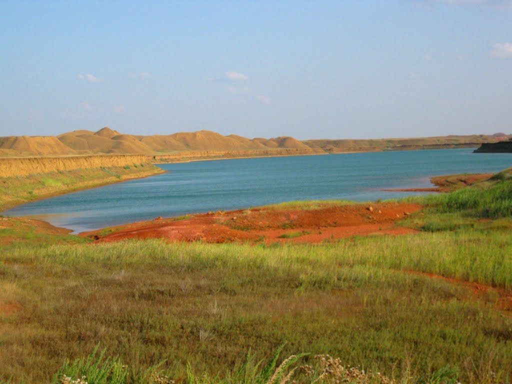Quarry on-site lake, Фурмановка