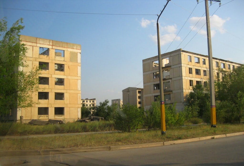 Remains of residential district, Фурмановка
