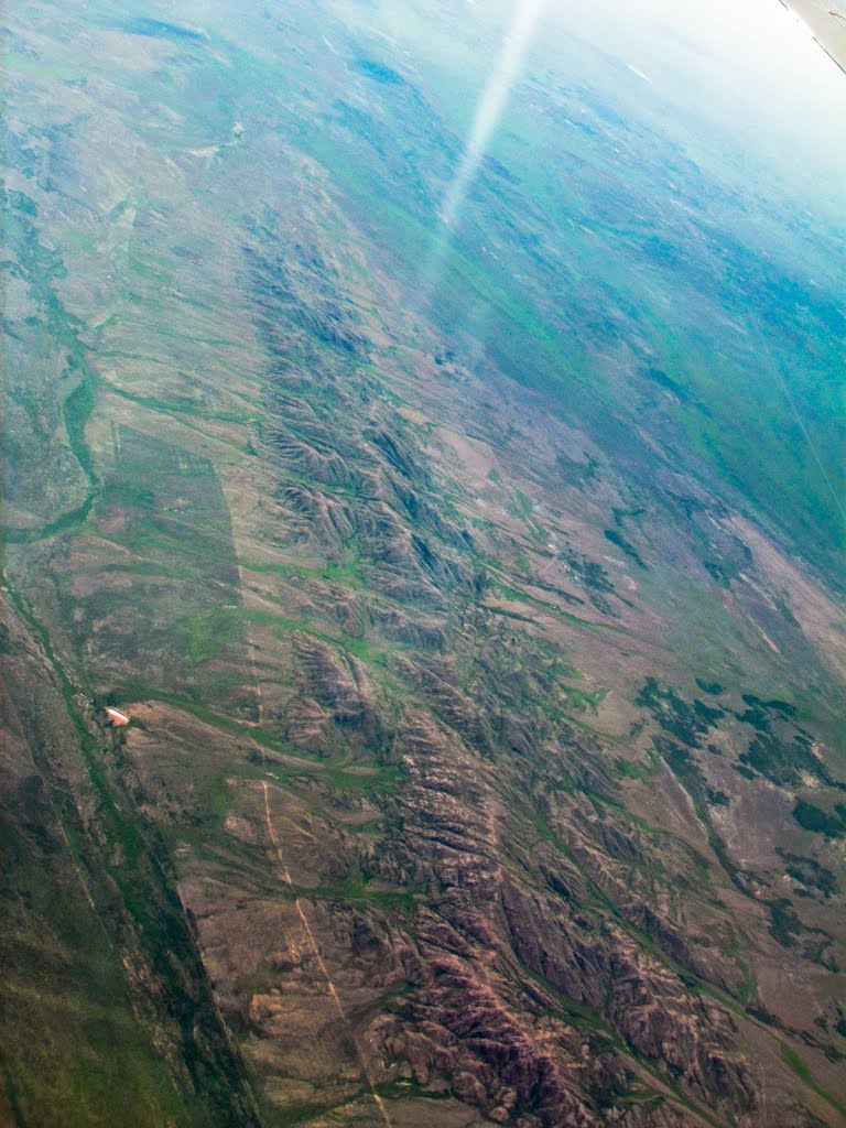 The mountains, the view from an airplane / Горы, вид с самолёта, Жарык
