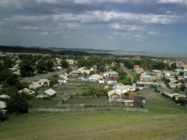 Вид на город, Каркаралинск