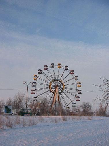 чёртово колесо, Новоказалинск
