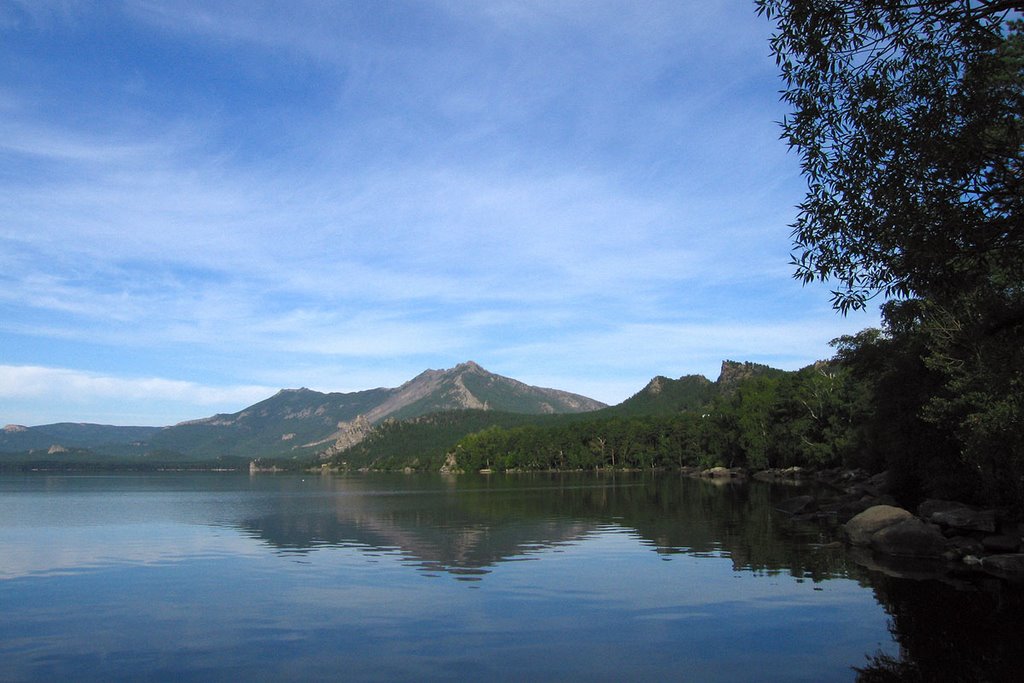 A view on Borovoye Lake (Вид на озеро Боровое), Боровое