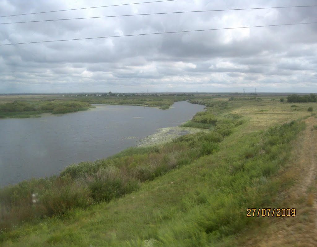 Ishim (Yesil) River, Володарское