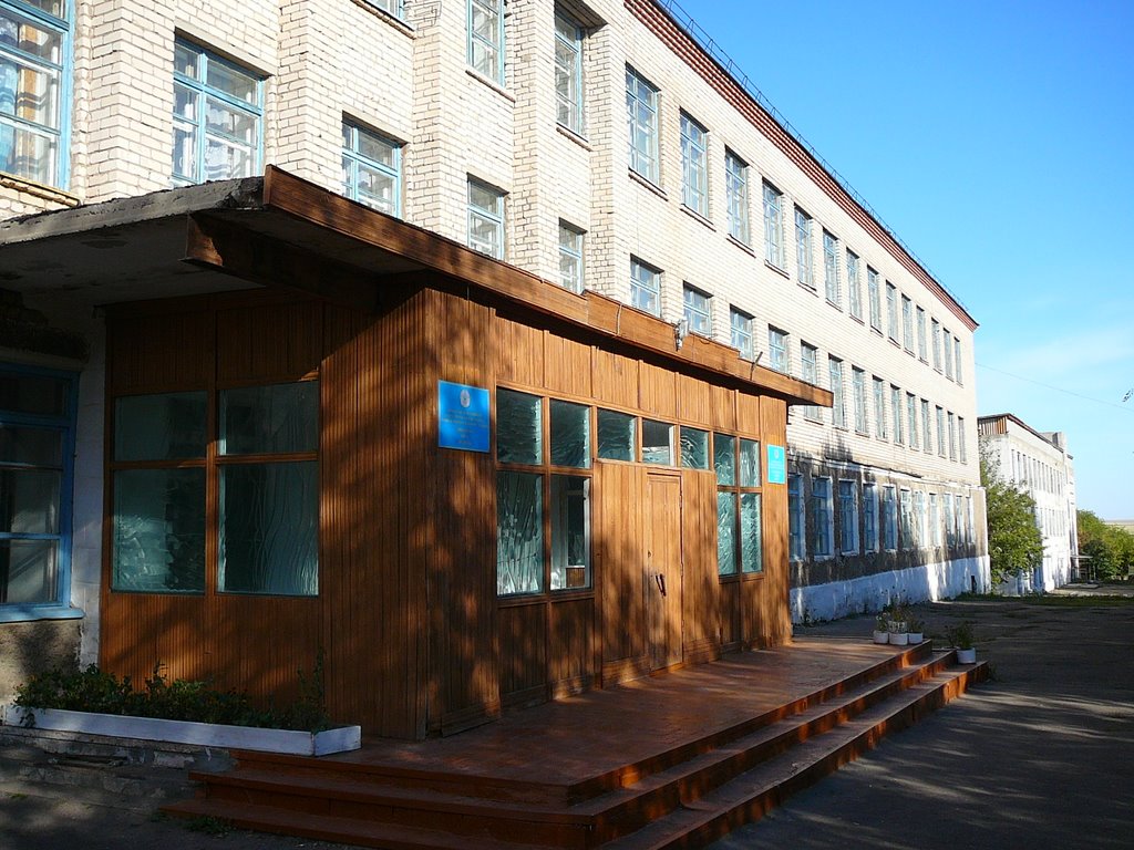 Чистопольская средняя школа, вид сбоку, Чистополье
