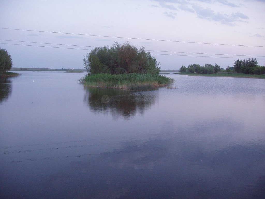 The Shortandy River, Zhitigara, Kazakhstan., Джетыгара