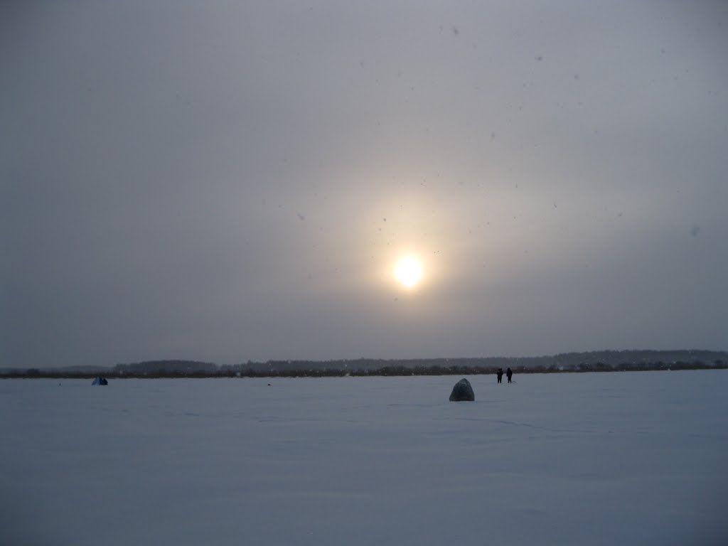 Утро на озере Рыбное, Камышное
