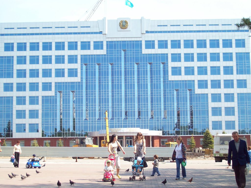 City hall, Kostanay, Кустанай