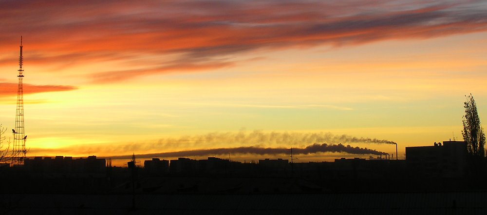 sunrise, Павлодар
