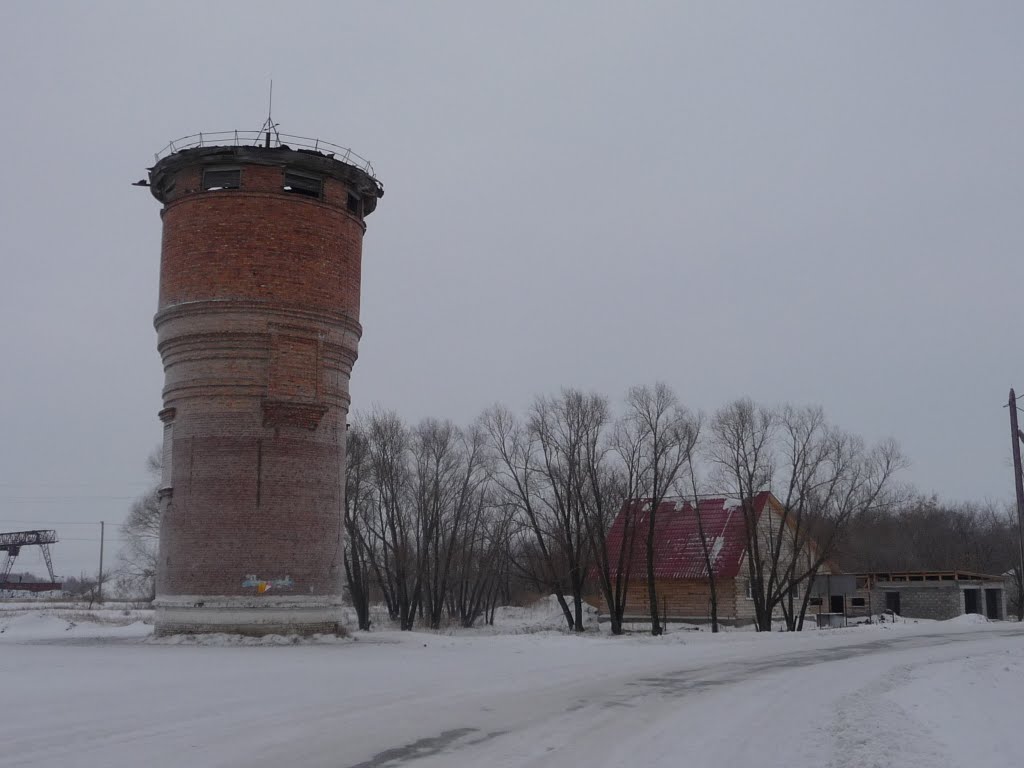 Водонапорная башня., Булаево