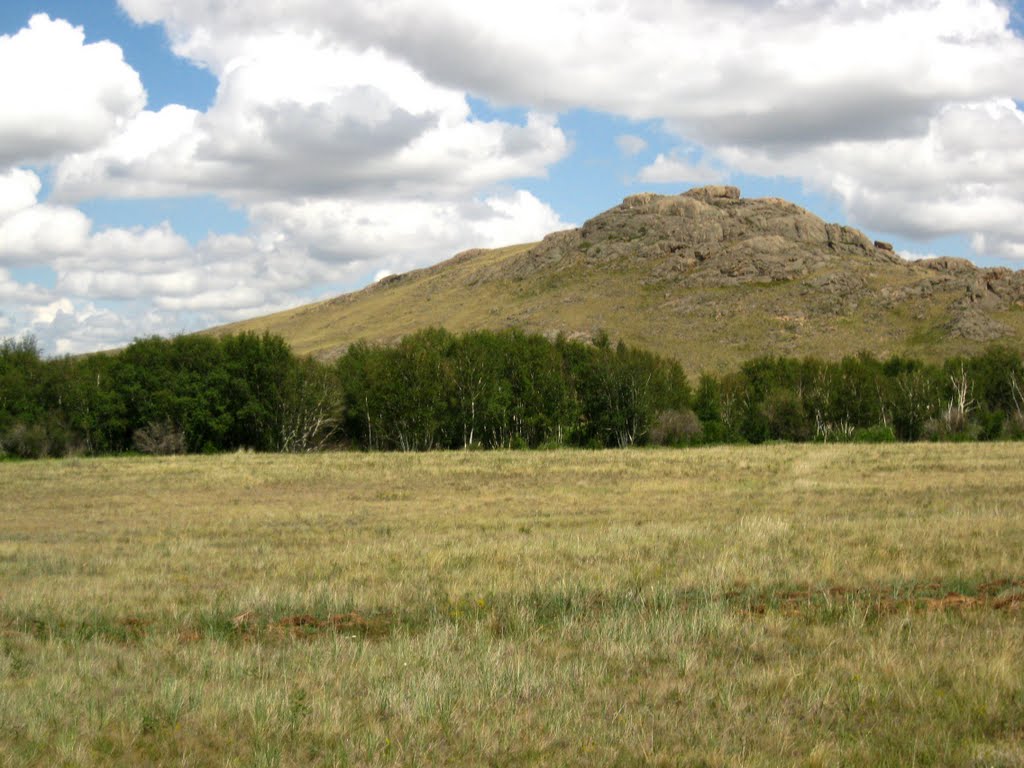 Landscape of Saryarka, Бельагаш