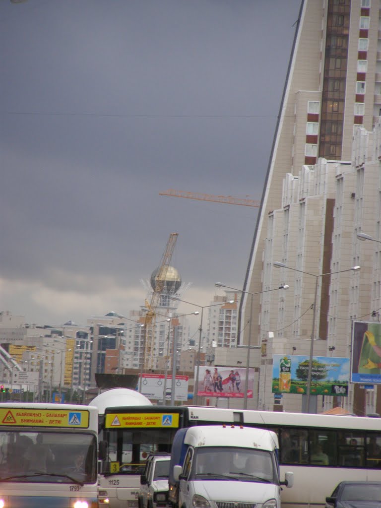 Байтерек и Байконур/ Symbols of Astana, Таскескен