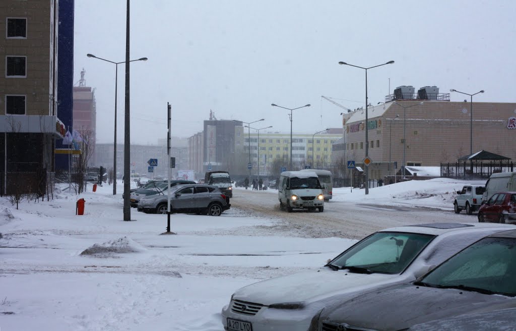 Usual winter morning, Таскескен