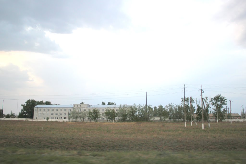 2014_05_16 больница в поселке, Актогай