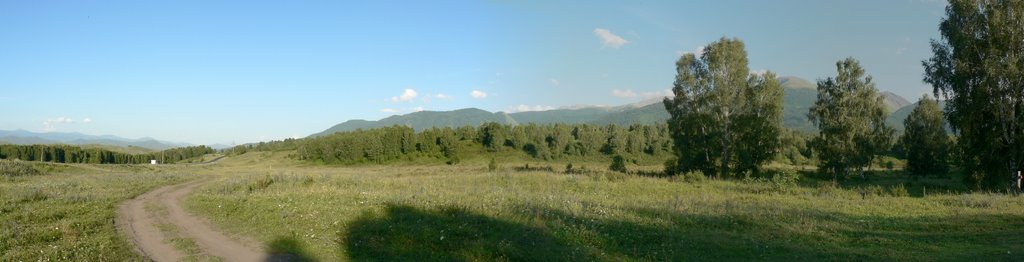View near Topkain, Андреевка