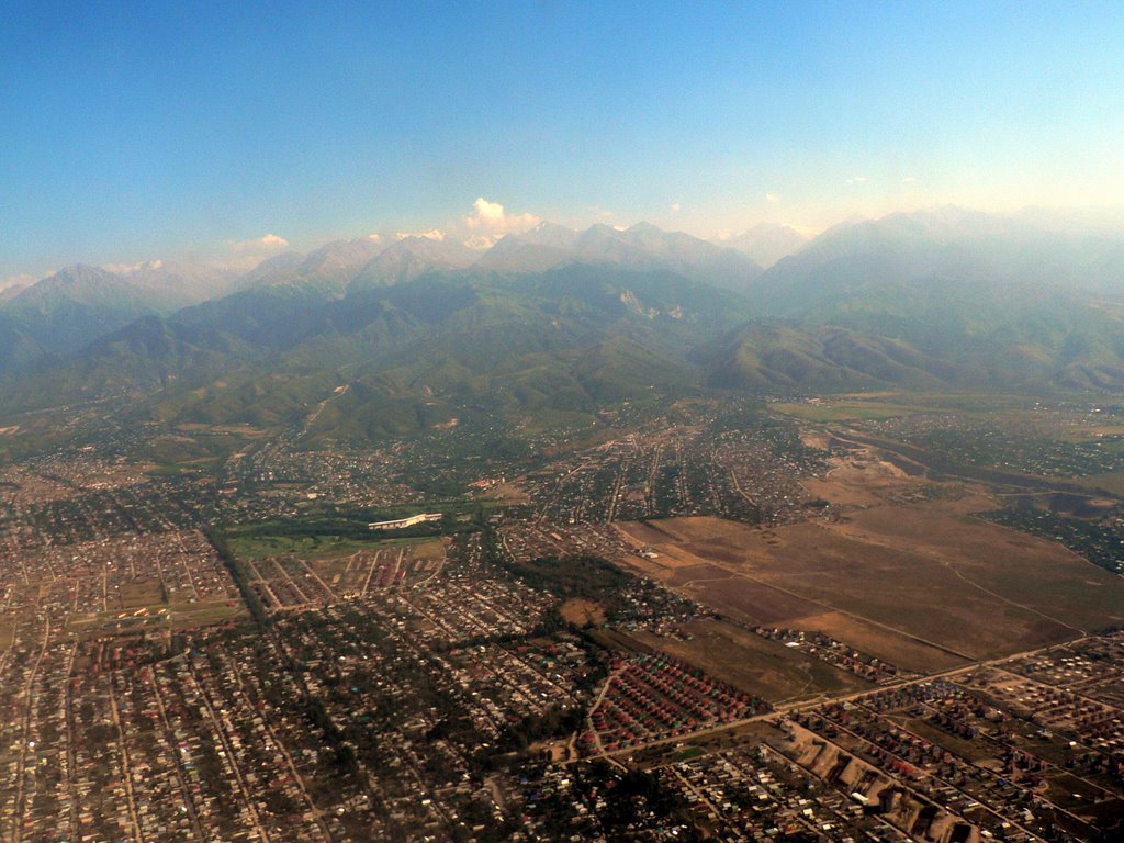 Over Western Suburbs of Almaty, Карабулак