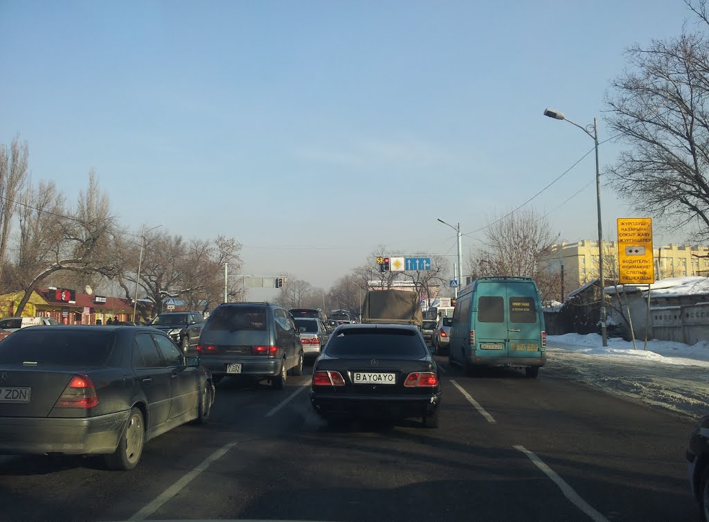 Сложный перекрёсток в Калкамане, Карабулак