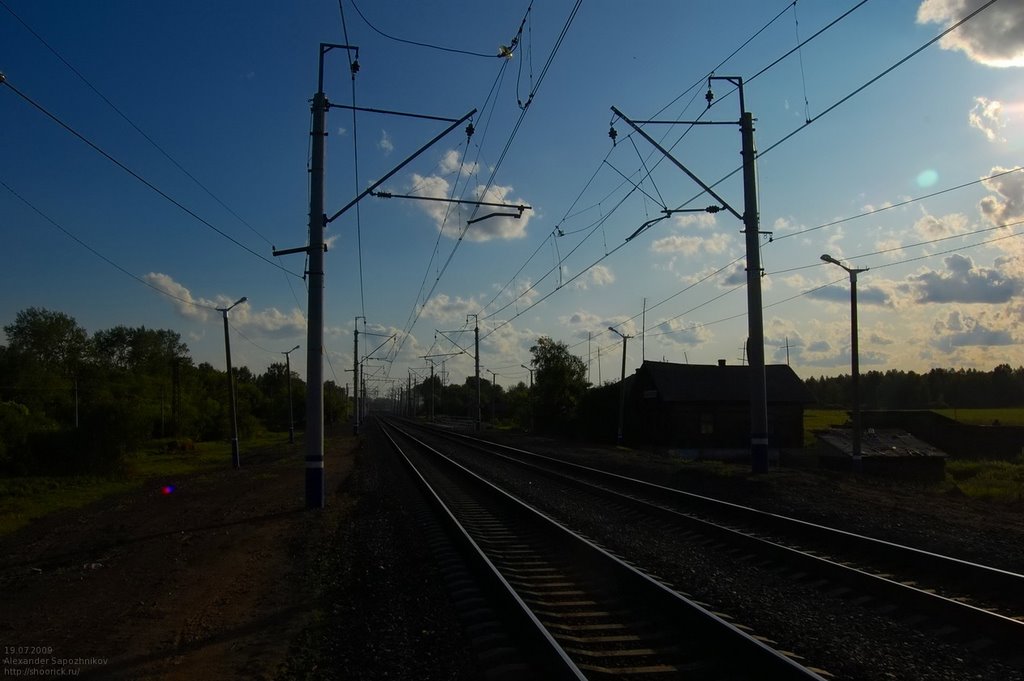 Платформа Шахматово / Shakhmatovo railway station, Кугалы