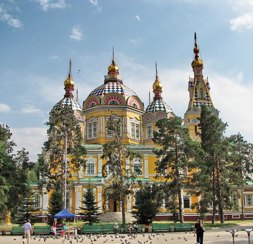 Вознесенский собор, Алматы. 1904-1906  Ascension Cathedral, Almaty. 1904-1906, Панфилов