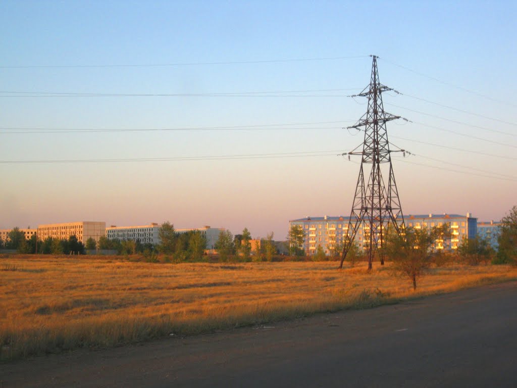 Former Stepnoy settlement, Державинск
