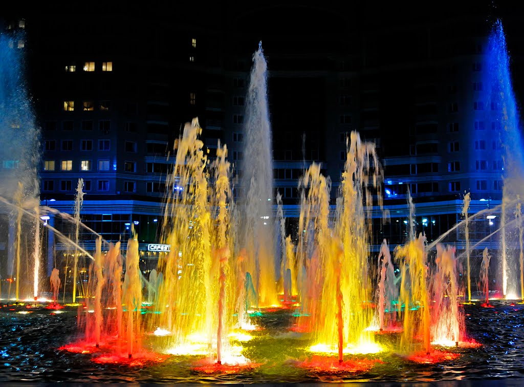Поющие фонтаны, Астана