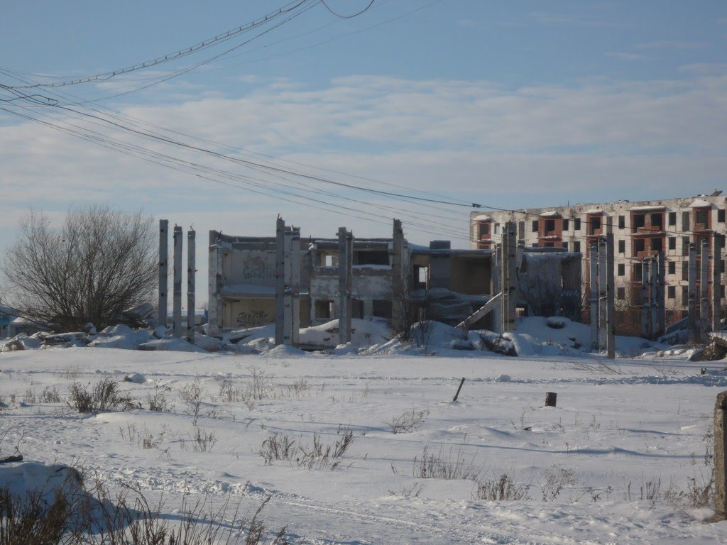 Развалины завода им.Ленина, Макинск