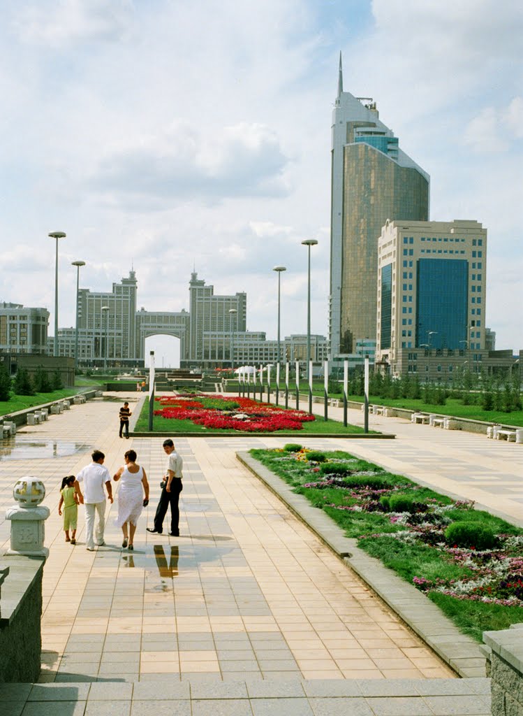 Городской пейзаж, Астана