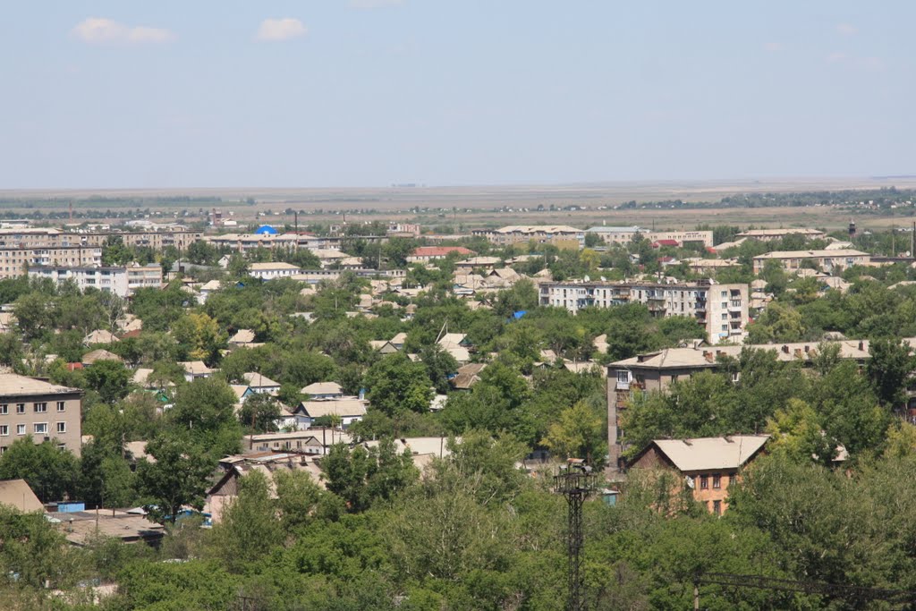Панорама города, Атбасар