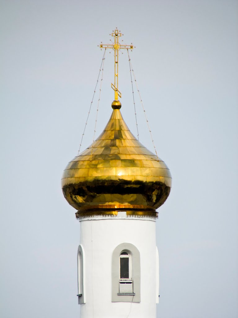 The dome of the church of St. Andrew / Купол храма Андрея Первозванного, Жезказган