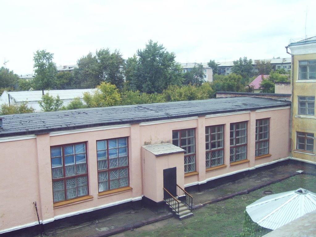 Вид на столовую школы, Кокшетау