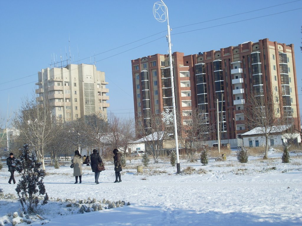 Зима, Кызылорда