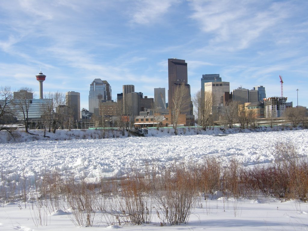 Calgary in winter, Калгари