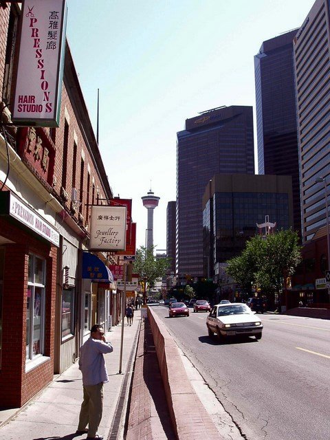 058 Calgary Tower, Chinatown, Калгари