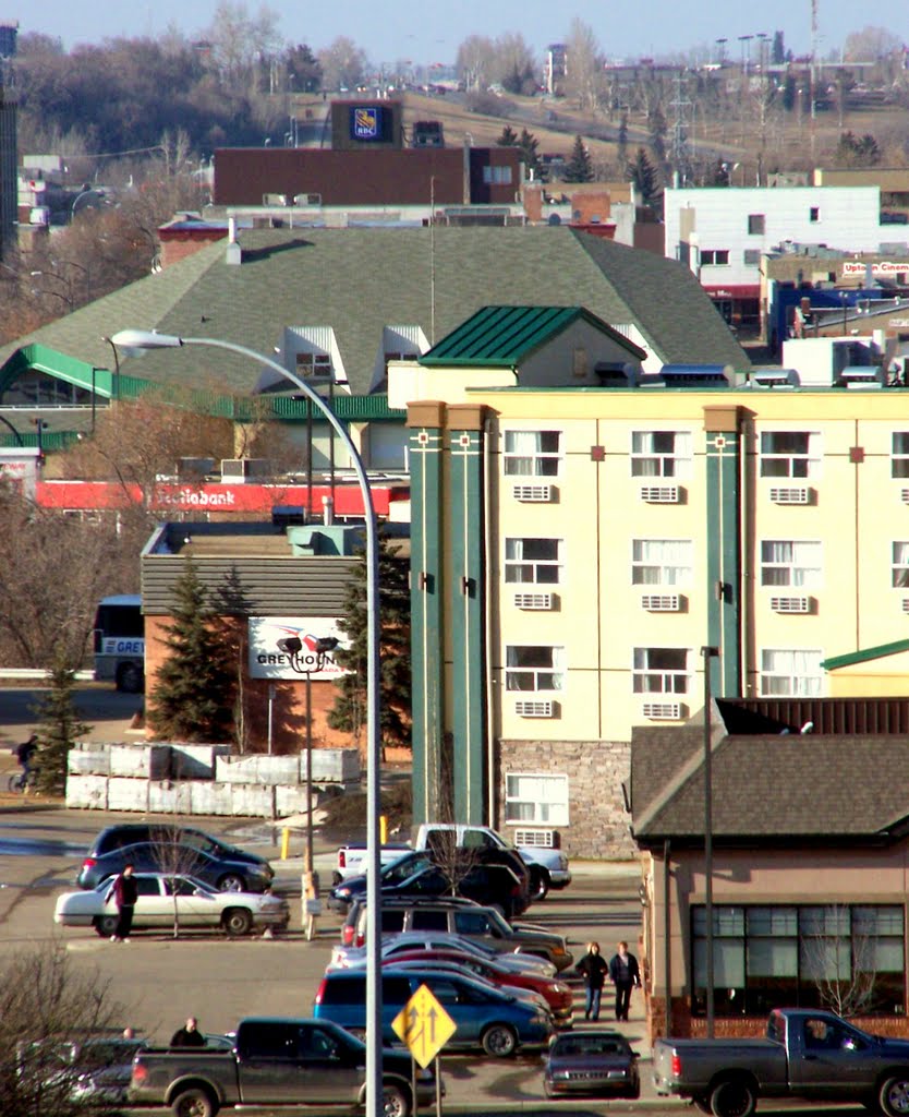 Downtown Red Deer from South Hill, Ред-Дир