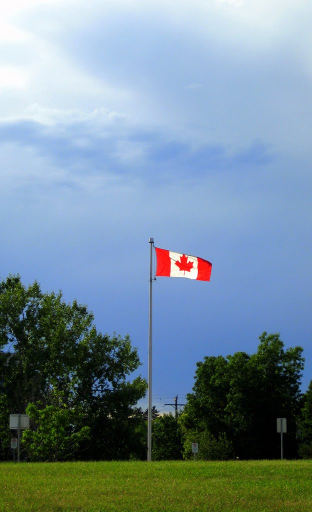 Canada Flag - Golden Circle, Rec Centre, Museum Park, Ред-Дир